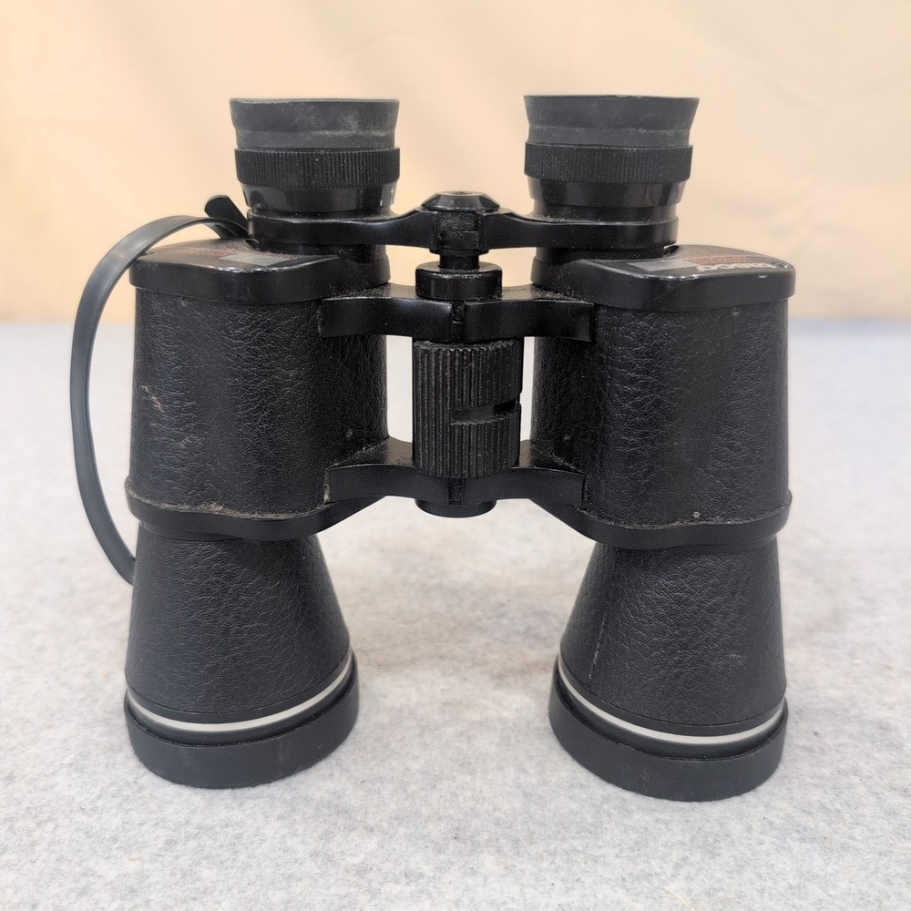 Tasco 10x50mm Zip Focus Wide‎ Angle Binoculars Model 2023 Black Coated Optics - Picture 4 of 5